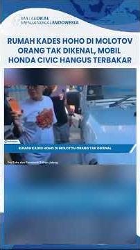 Hoho Village Head's House Molotoved by Unknown Person, Civic Turbo Car Burned Down #rino #viralsh...