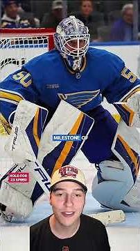 Jordan Binnington Went Viral for Trying to Hide Alexander Ovechkin’s 900th Goal Puck
