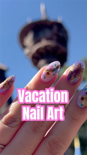 Can you guess what movie this nail art was inspired by?