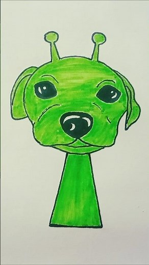 Sprunki Oc Alien Dog Drawing #sprunki #incredibox #incrediboxsprunki