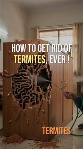 How Get Rid of Termites Permanently || Do this for permanent termite control || Grid Interiors
