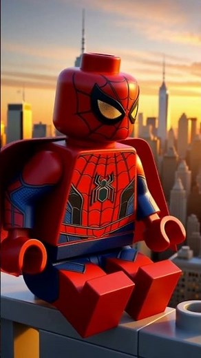 AMAZING SPIDER-MAN (2012) — LEGO Cinematic VE03 2-Cut Prompts | Ultra Realistic 9:16 Edit