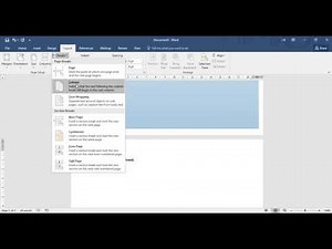 Microsoft Word: how to start coursework