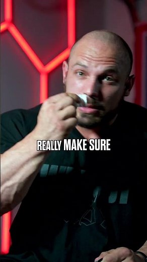 Martin Fitzwater Explains the Right Way to Apply a Nose Strip 💨