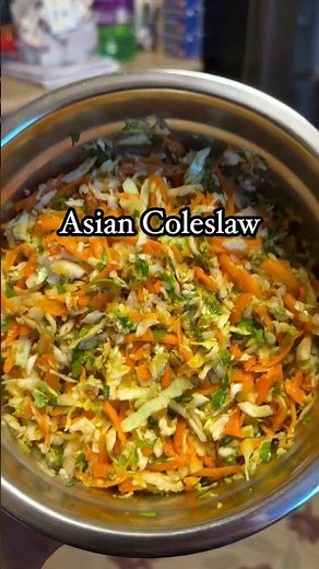 Asian Coleslaw Recipe!