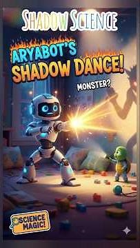 Shadows & Light Explained | Science for Kids | AryaBot’s Shadow Dance | Bright Bots #kidslearning