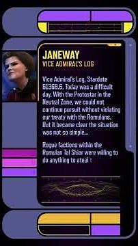 Star Trek: Prodigy - Instagram Logs - 1x15 - Janeway