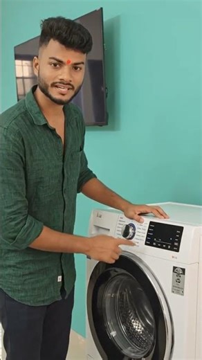 LG washing machine demo