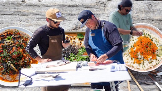Chefs without a kitchen: salmon secrets revealed