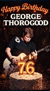 🎸 George Thorogood – 76 Years of Blues Rock Fire 🔥 #musichistory #happybirthday #rockblues #blues