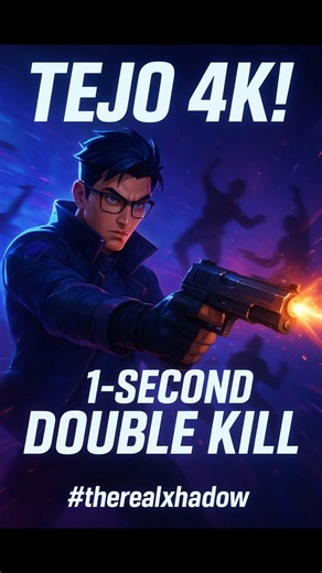 Xhadow | TEJO PISTOL ROUND DOMINATION! ⚡ 4K with INSANE AIM! First round pistol? No problem. Tejo mode ON — 4 kills with disgusting aim, and the... | Instagram