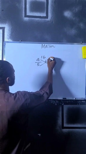 Add Fractions in 5 Seconds! (Butterfly Method) 🕒 #maths #mathtutorial #learnmath