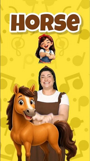 English The Animals On The Farm 🐴🐄🐓 | Kids Song & Nursery Rhyme