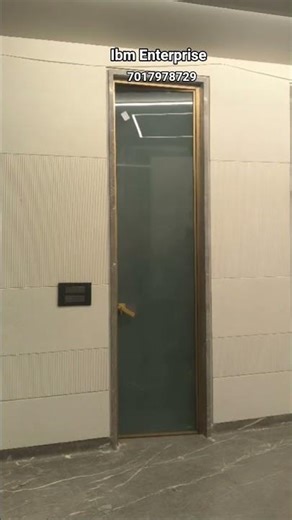 Bathroom #door # froasted Glass