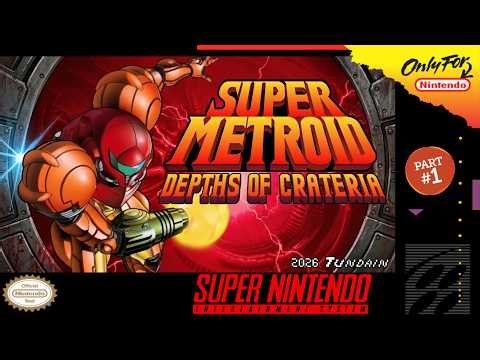 Super Metroid: Depths of Crateria [SNES] Longplay