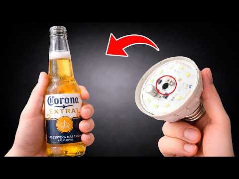 Put LED lights in Beer Bottles! What Happens If You Do This?