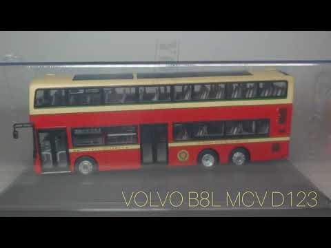 1:76 KOWLOON MOTOR BUS (KMB) VOLVO B8L MCV D123 EURO VI 12M(RT. 269B)