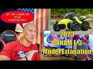 2023 CANAM F3... ALL YOU NEED TO KNOW!!! Complete line Description... THE FACTS!!!