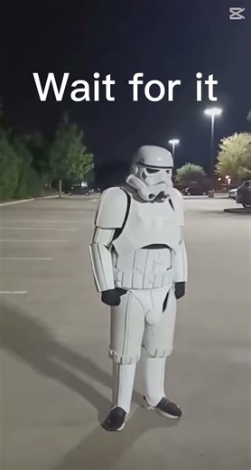 Dancing storm trooper #memes #starwars #stormtrooper