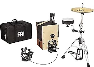 Meinl Percussion Meinl Cajon Box Drum Set Hybrid Percussion Kit, inch (CAJ-Drumset)