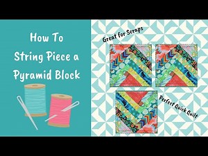 How To String Piece a Pyramid Block