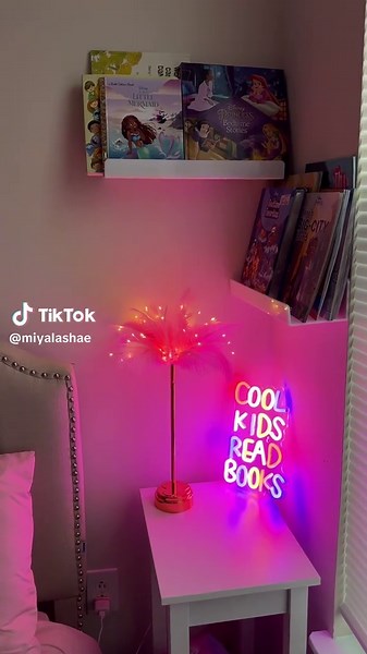she’s going to absolutely love it 😍 ✨ #fyp #tiktokshopfinds #tiktokshop #kidsdecor #kidsbedroomdecor #kidsroommakeover #booktok