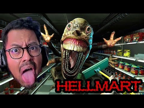 GROCERY MARKET STRAIGHT FROM HELL! [HELLMART GAMEPLAY]
