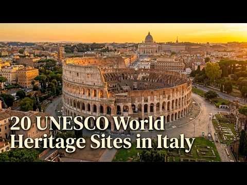 20 UNESCO World Heritage Sites in Italy You Must Visit Before You Die!