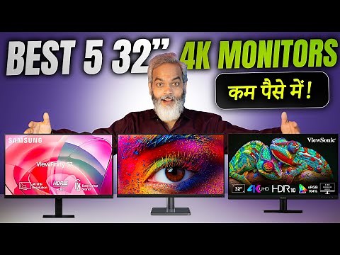 Best 5 32" 4K Monitors 🔥 Best Budget 32" Monitors