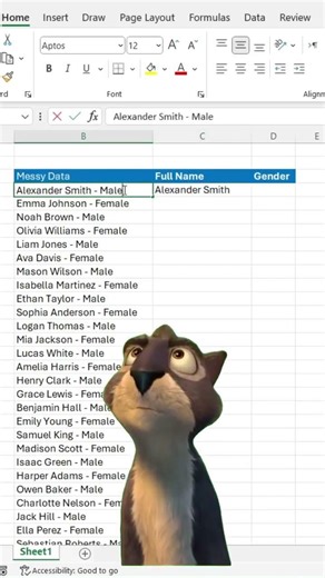 How to use Flash Fill in Excel ‼️