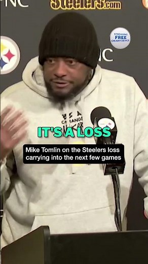 Mike Tomlin: “Let’s not get dramatic.” #shorts