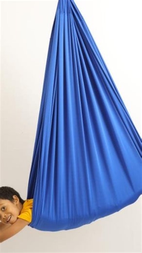 Let's Tickle Sensory and More on Instagram: "LYCRA RAIN DROP SWING Few Benefits of a sensory lycra swing 👇 🌻It promotes emotional regulation - the gentle swinging motion can help soothe anxiety and promote relaxation. 🌻It integrates vestibular system which helps with balance and spatial awareness. 🌻Our rain drop swing gives a cocoon like feeling , it provides deep pressure that gives them a sense of security ,making them feel safe. 🌻Swinging increases blood flow in the brain which can help 