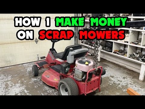 How I Repurpose and Make $$$ on My JUNK Mowers