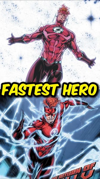 Wally West Is Actually The Fastest Hero Of All DC 😱⚡