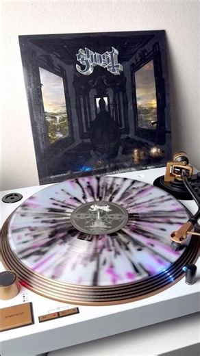 Ghost - Peacefield | Skeleta | Clear With Orchid & Black Splatter Vinyl 💜 #peacefield