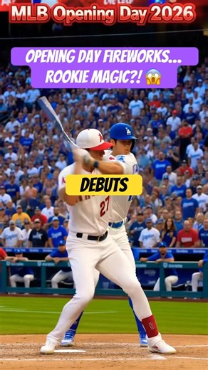 MLB Opening Day 2026! High-Scoring Games & Rookie Debuts Explode 😱🔥 #MLB