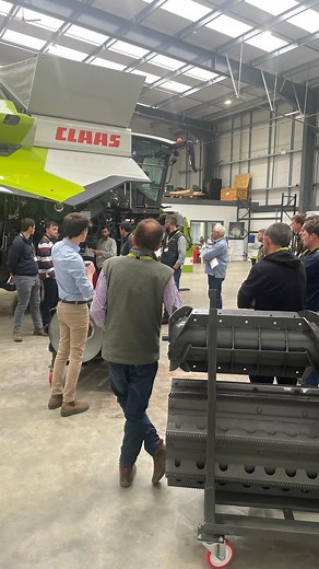 3.6K views · 1K reactions | Combine Operator’s Training is in full swing!  Rob, Aaron, Tom and Harry are providing CLAAS customers with expert knowledge on machine updates and optimisation, covering the CLAAS combine range. ✨ #claasuk #combineoperatorstraining | CLAAS | Facebook