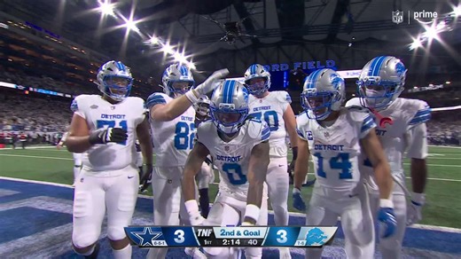 Jahmyr Gibbs' best plays from 3-TD game | Week 14