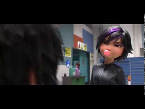 Big Hero 6 bubblegum scene