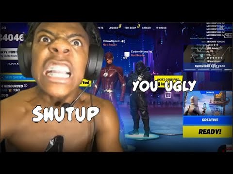 IShowSpeed gets trolled by Codemittens on Stream *GETS MAD* Hilarious