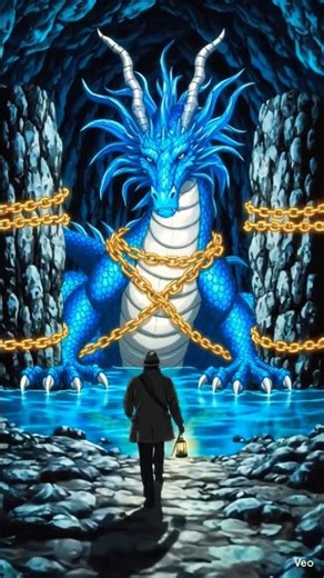 Hydra dragon got chainned by anicent heros