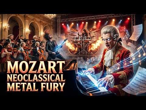 Mozart Neoclassical Metal Fury | EPIC CLASSICAL METAL