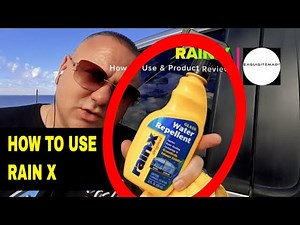 Applying Rain X - Step By Step Guide