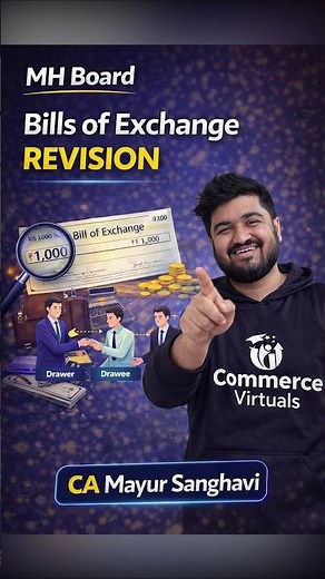 Bills of Exchange Explained 📚 | Class 11 Accounts Revision