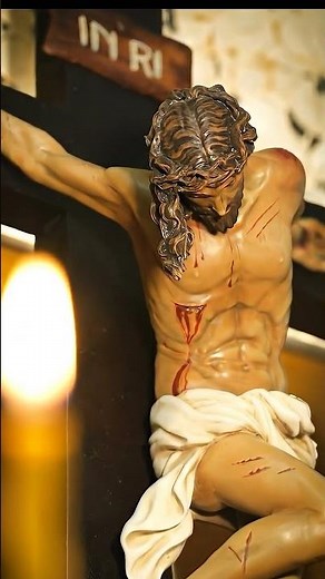 Holy Family Crucifix Set – Jesus on the Cross, Virgin Mary & Saint Joseph | Catholic Religious Art