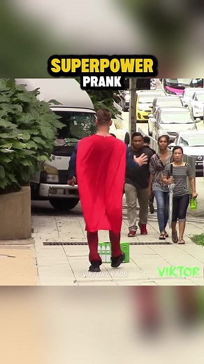 Superman Power Prank: Hilarious Public Reactions Revealed