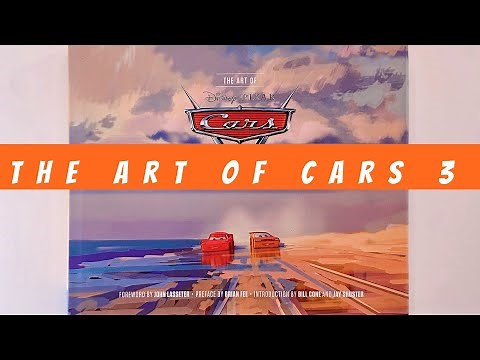 The Art of Cars 3 (flip through) Disney Pixar Artbook