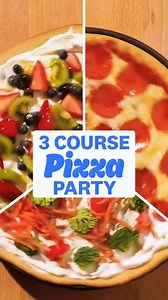 32K views · 164 reactions | Around here, we eat pizza whenever we can  Pizza makes a great appetizer, main course, dessert, or all three! These refreshing takes on traditional pie have become summertime staples. Try these recipes at home tonight! Veggie: bit.ly/4alGvtU Pepperoni: bit.ly/3SzW5L9 Fruit: bit.ly/3ZgnNjL | Pillsbury | Facebook
