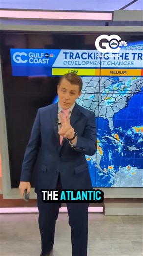 We're tracking two areas in the tropics, with one in the Atlantic and another in the Gulf. MORE: https://www.gulfcoastnewsnow.com/article/gulf-storm-invest-95l-hurricane-jerry-tracker/68877543 | Gulf Coast News