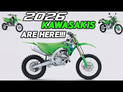 2026 KAWASAKI MODELS ANNOUNCED!!!